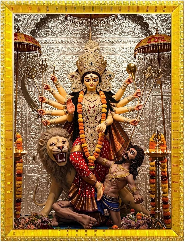 Dusshera Puja at Kalighat Kali temple 